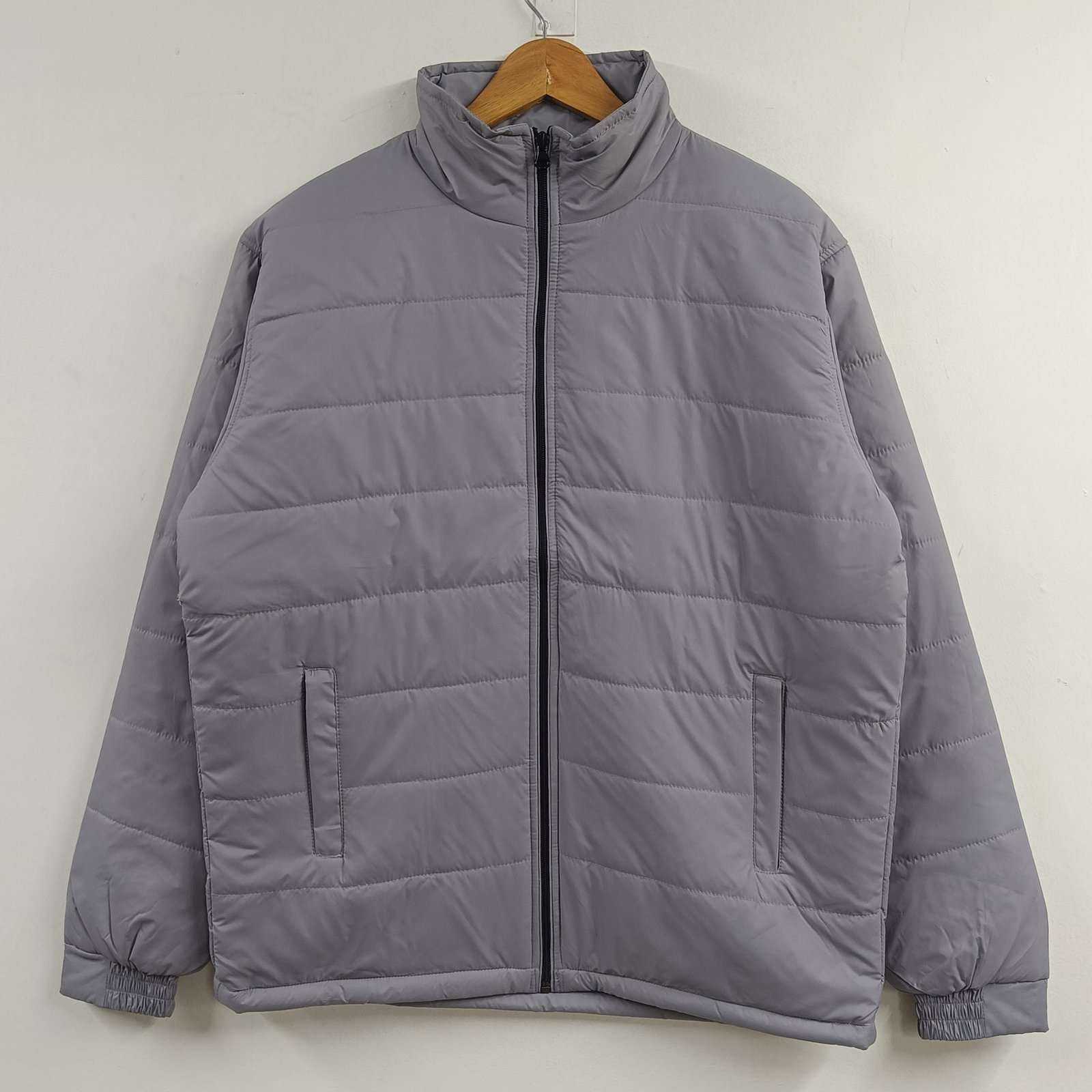 Crabie® Ash Grey Puffer Jacket