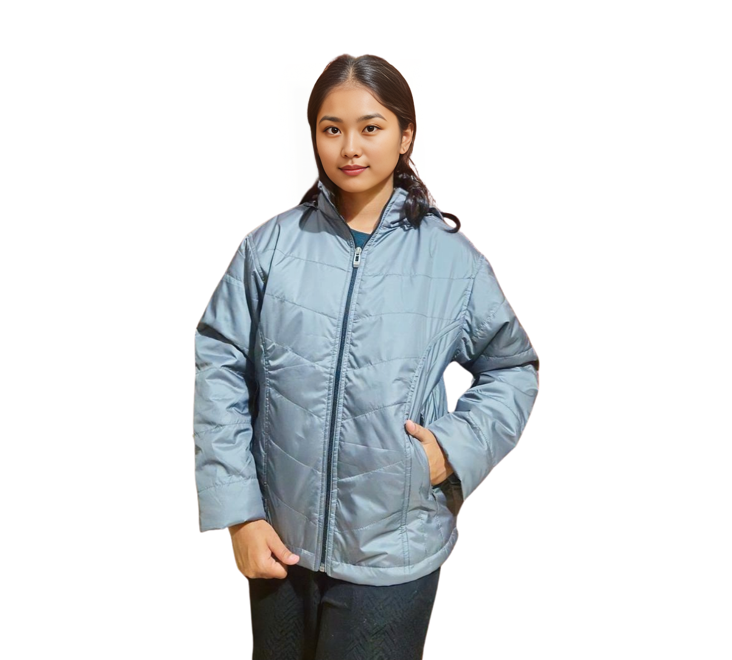 CRABIE SteelMist Women’s Midweight Puffer Jacket
